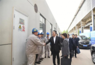 河南职业技术学院党委书记厉励带队访企拓岗
