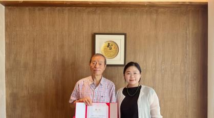 香韵瓷心共传承——和合香道非遗文化研究院特聘余仰贤为名誉院长